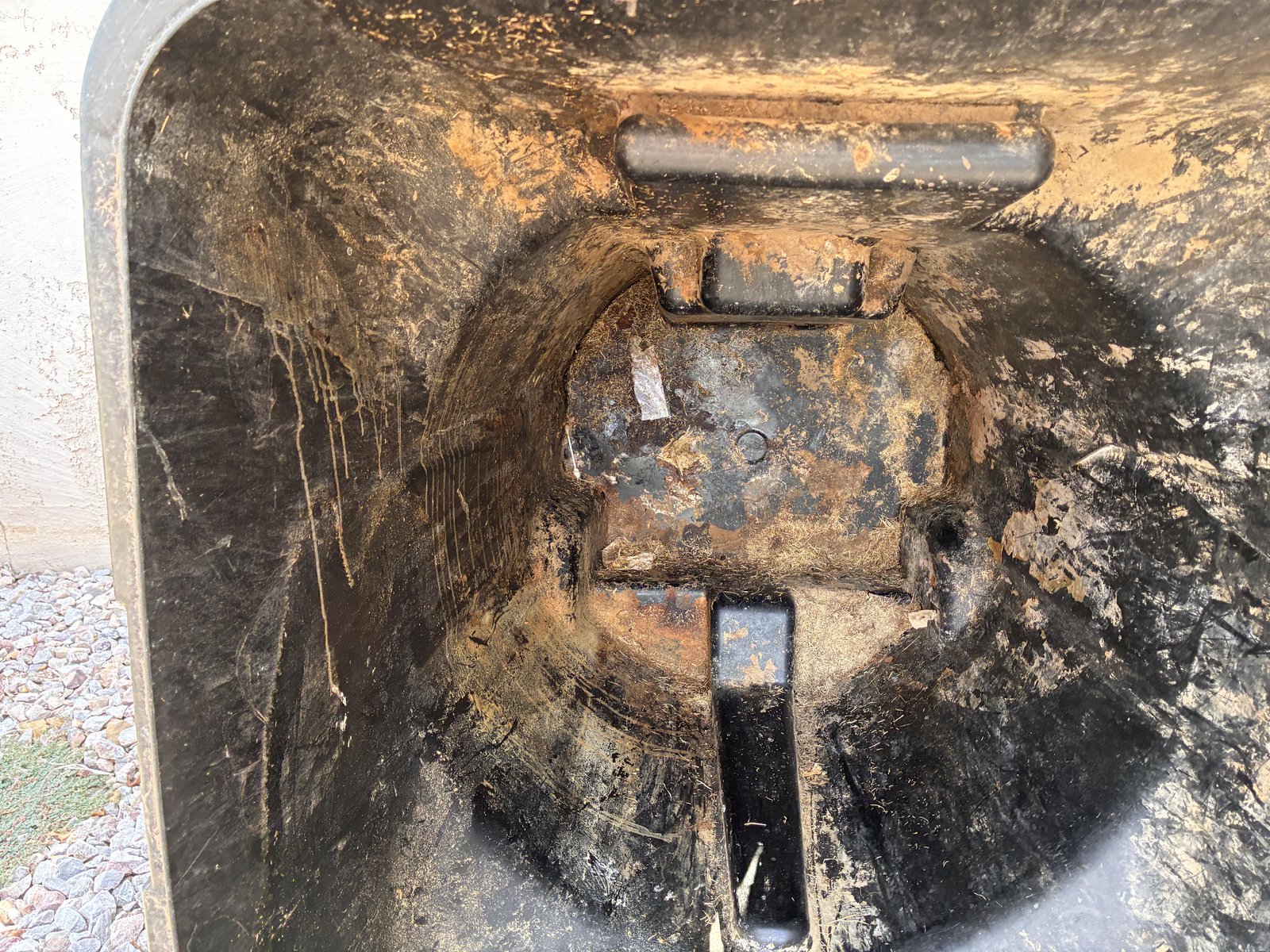 Before Trash Can Deep Clean in Chandler, AZ